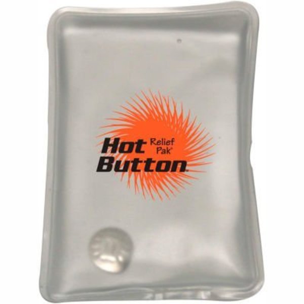 Fabrication Enterprises Relief Pak® Hot Button® Instant Reusable Hot Compress, Small 3.5" x 5.5", 12/PK 11-1025-12